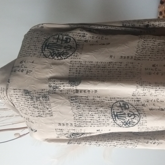 Chico' s Blouse 100% silk Chico size 1 - Picture 4 of 10